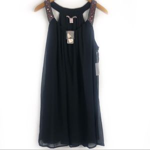 Forever 21 Black Beaded Dress Large